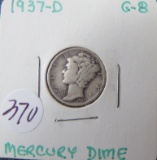 1937-D Mercury Dime