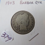 1903- Barber Quarter