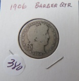 1906- Barber Quarter