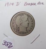 1914-D Barber Quarter