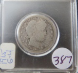 1915- Barber Quarter