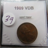 1909- VDB Lincoln Cent
