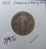 1925- Standing Liberty Quarter