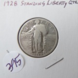 1928- Standing Liberty Quarter