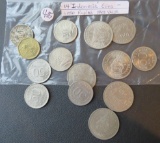 (14) Indonesia Coins
