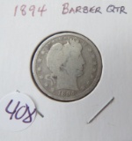 1894- Barber Quarter
