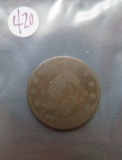 1822- Once Cent Coin