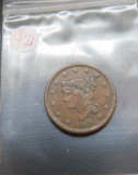 1840- Once Cent Coin