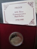 1732-1982 Commemorative Silver Half Dollar Proof