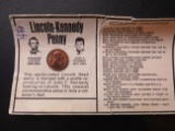 1972- Lincoln-Kenedy Penny