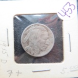 1915-D Buffalo Nickel