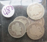 5 Barber Dimes