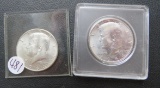 (2) JFK Half Dollars