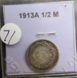 1913-A Silver 1/2 Mark