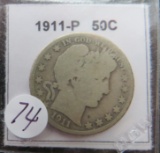 1911-D Barber 50 cent