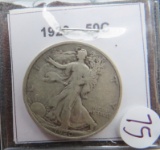 1920- Walking Liberty 50 cent