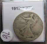 1917-S Rev. Walking Liberty 50 cent