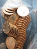 (50) Uncirculated 1964-D Lincoln Cents