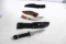 2 knives W/ 3 sheaths