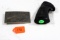 Pistol grips & Winchester belt buckle