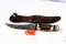 Monarch knife W/ sheath