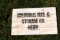 Wood advertising sign