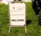 Wood Pontiac sign W/ stand