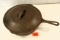 cast iron chicken frier W/ lid