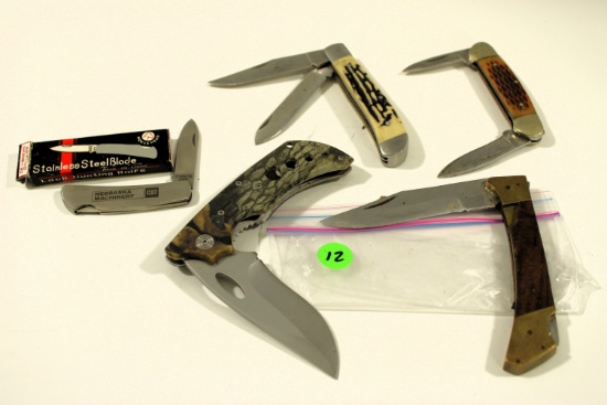 5 pocket knives