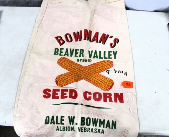 Seed sack - advertising