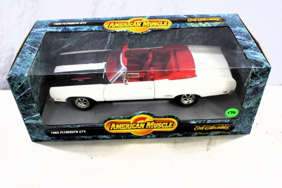 Diecast 1969 Plymouth GTX W/ box
