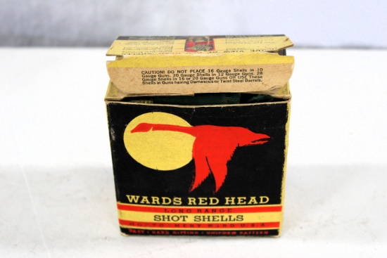 Wards ammo box W/empty shells