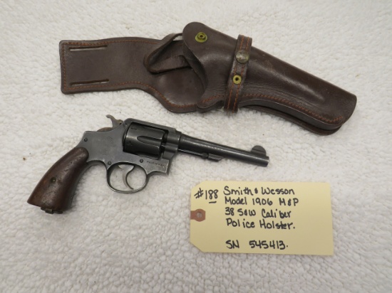 Smith & Wesson Model 1906 M&P .38 S&W Police Holster