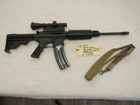 DPMS AR/M4 Carbine 223 Leopold 1.5-4 Mark AR on Picanny Rail, 40 Rd Clip