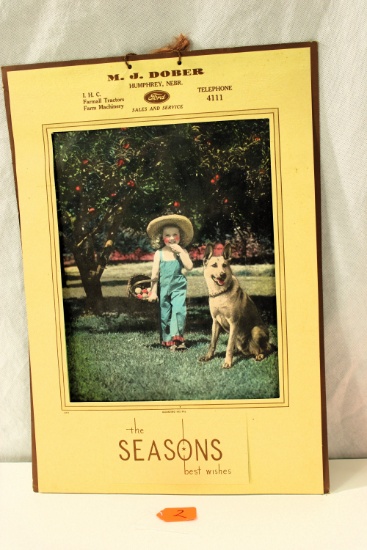 Advertising calender