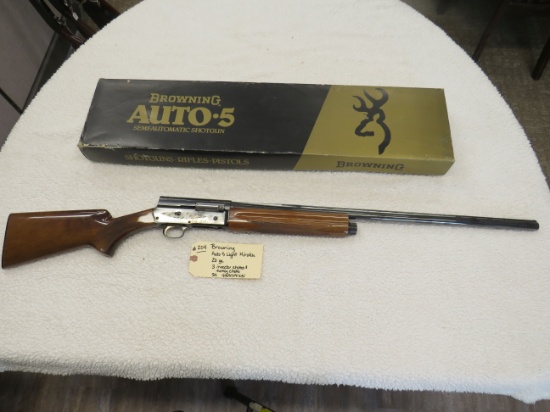 Browning Auto 5 Light Miroku 20 ga 3 Invector Chokes & Turkey Choke