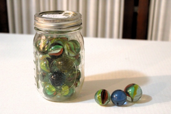 28 shooter marbles