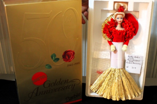 50th golden anniversary Barbie doll