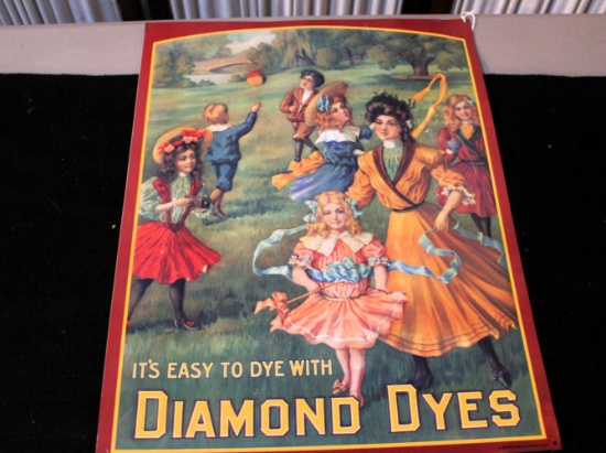 Metal sign "Diamond Dye"