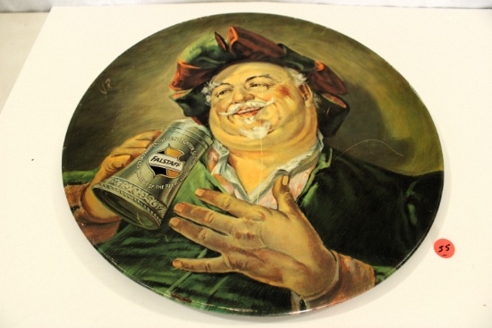 Metal Falstaff scenic tray