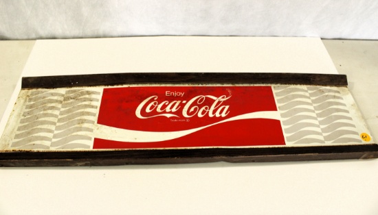 Metal Coca-Cola sign