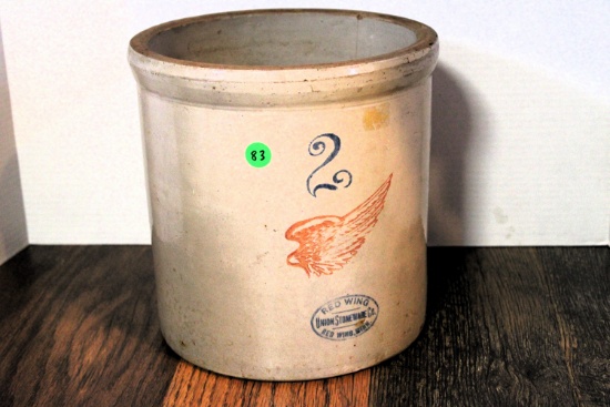 Redwing #2 crock