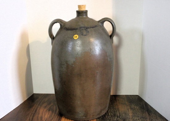 #5 crock jug - dual handles