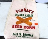Seed sack - advertising
