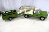 Metal Nylint truck & trailer
