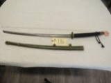 WWII Samari Sword Navy Japaese Kantan Original or REPO??? Blade Length 28