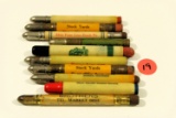 10 bullet pencils