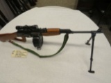 Norinco MAG-91/AK47 Thumbhole 7.62x39 Russian Scope 4x28 B-Square 90 Rd Drum, 4-10 Rd w/Gun Case