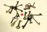 Vintage keys