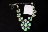 Roxsten tourquise squash blossom necklace